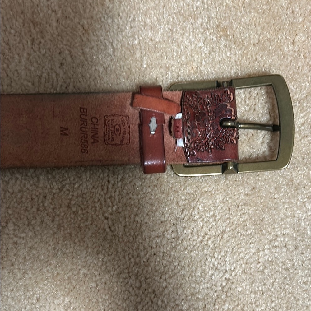 Lucky Brand Brown Leather Belt